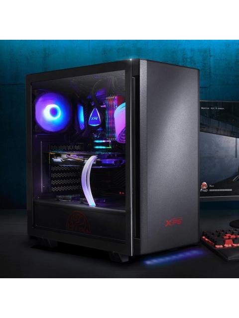 GABINETE XPG INVADER MIDI-TOWER ATX-MICRO-ATX-MINI-ITX USB 3.0 SIN FUENTE 2 VENTILADORES INSTALADOS NEGRO - ¡PRECIO ESPECIAL LIMITADO A 5 UNIDADES POR CLIENTE!