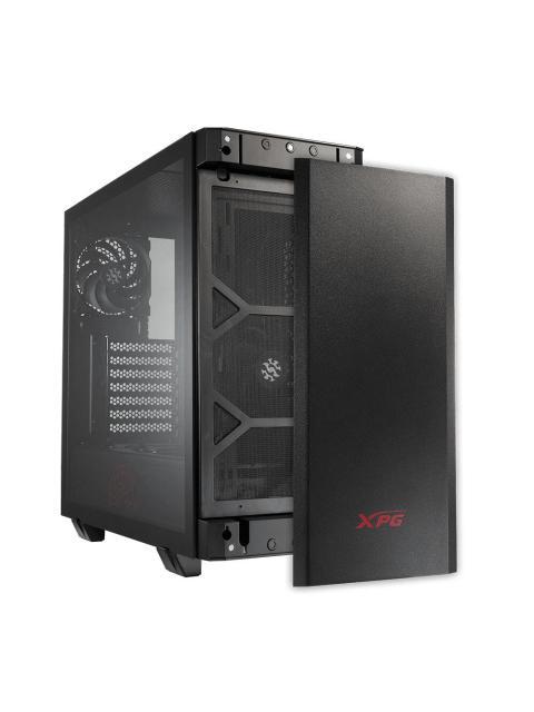 GABINETE XPG INVADER MIDI-TOWER ATX-MICRO-ATX-MINI-ITX USB 3.0 SIN FUENTE 2 VENTILADORES INSTALADOS NEGRO - ¡PRECIO ESPECIAL LIMITADO A 5 UNIDADES POR CLIENTE!