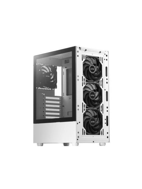 GABINETE XPG VALOR MESH CON VENTANA MIDI-TOWER ATX-MINI-ITX-MICRO-ATX USB 3.2 SIN FUENTE 4 VENTILADORES INSTALADOS BLANCO - ¡PRECIO ESPECIAL LIMITADO A 5 UNIDADES POR CLIENTE!