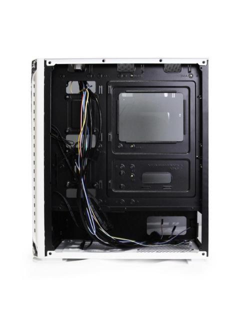 GABINETE YEYIAN HOLLOW 2500 MIDI-TOWER ATX-EATX-MICRO-ATX-MINI-ITX USB 3.0 SIN FUENTE 3 VENTILADORES INSTALADOS NEGRO-BLANCO