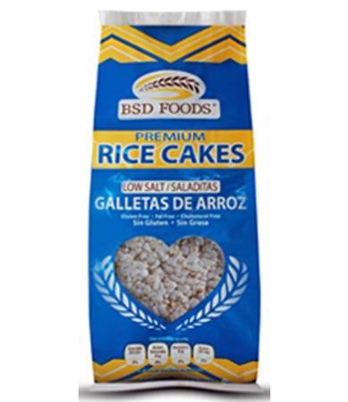 GALLETA DE ARROZ SALADITAS 72 G BSD FOODS