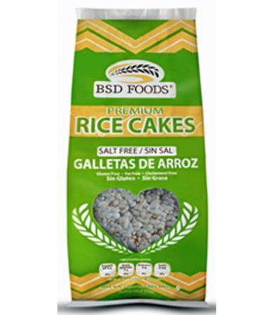 GALLETA DE ARROZ SIN SAL 72 G BSD FOODS