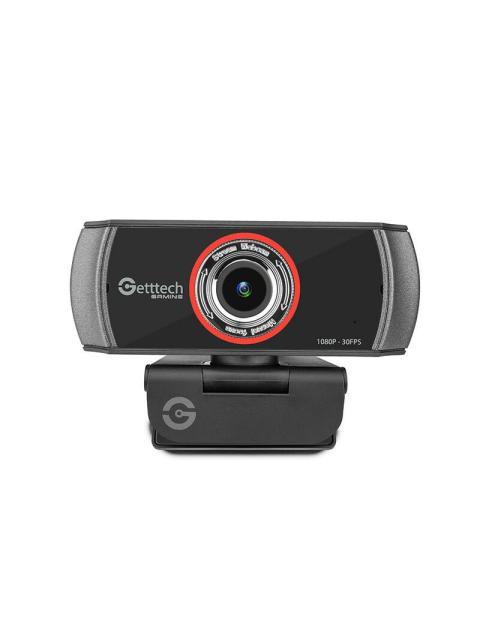 GETTTECH WEBCAM GPW-FHDMF-G1 2MP 1920 X 1080 PIXELES USB NEGRO