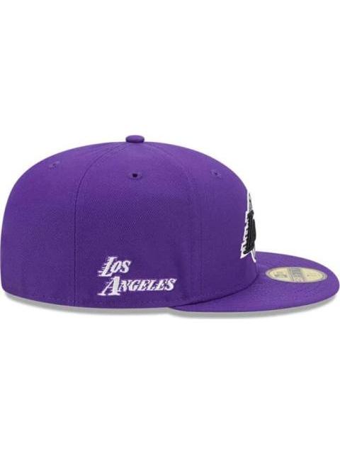 GORRA LOS ANGELES LAKERS 59FIFTY MORADO NEW ERA CAP