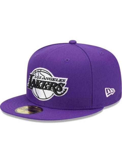 GORRA LOS ANGELES LAKERS 59FIFTY MORADO NEW ERA CAP