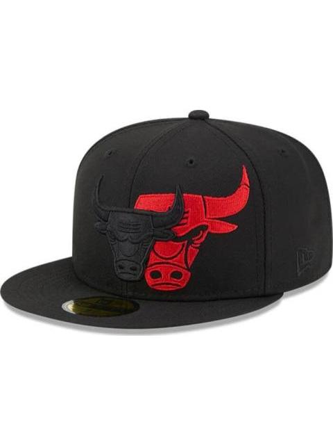 GORRO CHICAGO BULLS 59FIFTY NEGRO NEW ERA CAP