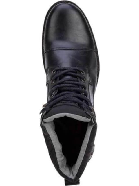 BOTIN CASUAL TIPO LEÑADOR AGUJETA NEGRO LOCMAN