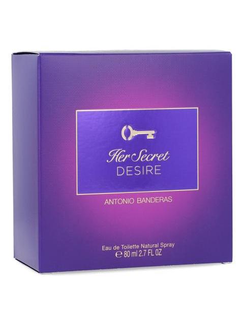 HER SECRET DESIRE 80ML EDT SPRAY