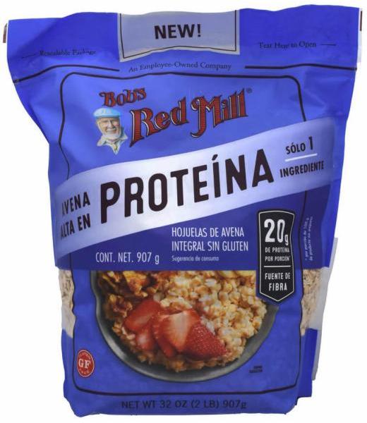 HOJUELAS DE AVENA INTEGRAL 907 G BOBS RED MILL