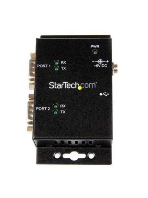 STARTECH  ADAPTADOR SERIAL MACHO - USB-B HEMBRA NEGRO