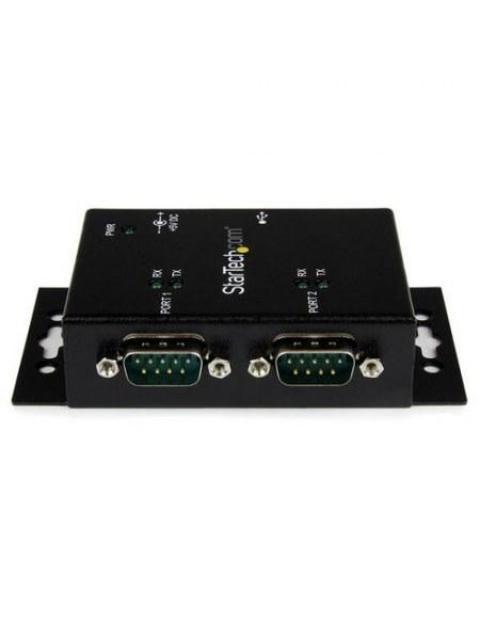 STARTECH  ADAPTADOR SERIAL MACHO - USB-B HEMBRA NEGRO