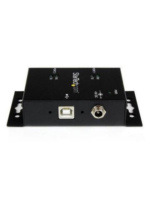 STARTECH  ADAPTADOR SERIAL MACHO - USB-B HEMBRA NEGRO