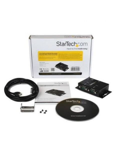 STARTECH  ADAPTADOR SERIAL MACHO - USB-B HEMBRA NEGRO