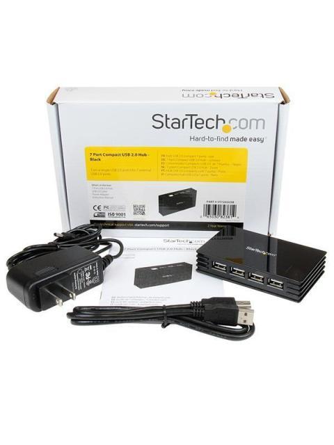 HUB CONCENTRADOR USB2.0 COMPACTO 7PTOS USB HISPEED STARTECH ST7202USB