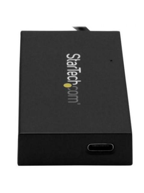 STARTECH HUB USB TIPO C 3.0 4 PUERTS EXTERNO NEGRO 5KBITS HB30A3A1CSFS
