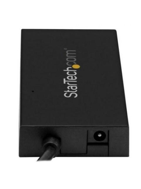 STARTECH HUB USB TIPO C 3.0 4 PUERTS EXTERNO NEGRO 5KBITS HB30A3A1CSFS