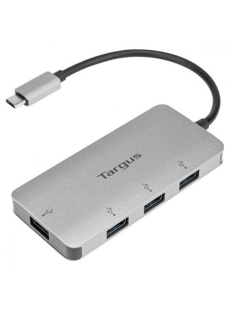 HUB TARGUS USBC A 4 PORT USBA 3.0 ACH226BT COLOR GRIS