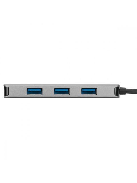 HUB TARGUS USBC A 4 PORT USBA 3.0 ACH226BT COLOR GRIS