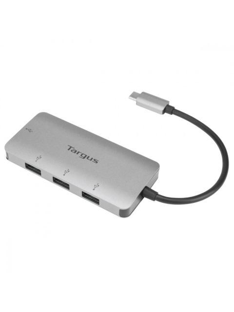 HUB TARGUS USBC A 4 PORT USBA 3.0 ACH226BT COLOR GRIS