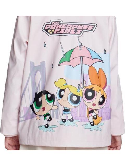 IMPERMEABLE IMPERMEABLE ESTAMPADO ROSA LAS CHICAS SUPER PODEROSAS