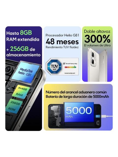 INFINIX HOT 50I 256 GB ROM 4 GB + 4 GB RAM DUAL SIM COLOR GRIS