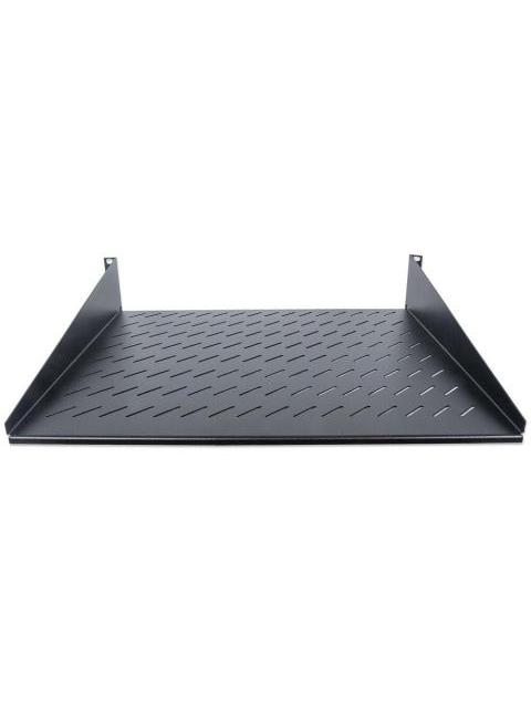 INTELLINET CHAROLA FIJA PARA RACK 40CM 2U HASTA 25KG NEGRO