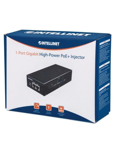 INTELLINET INYECTOR DE CORRIENTE POE GIGABIT 42W 2X RJ-45