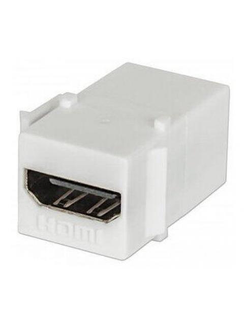 INTELLINET HDMI INLINE COUPLER TIPO KEYSTONE HDMI HEMBRA BLANCO