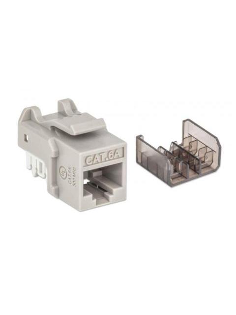 INTELLINET JACK DE RED CAT6A UTP RJ-45 GRIS