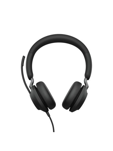 JABRA AUDIFONOS EVOLVE2 40 SE MS STEREO ALAMBRICO USB-C NEGRO
