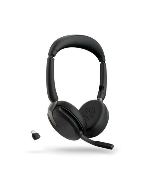 JABRA AURICULARES EVOLVE2 65 FLEX INALAMBRICO-ALAMBRICO BLUETOOTH USB-C NEGRO