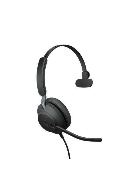 JABRA MONOAURAL EVOLVE2 40 SE MS ALAMBRICO USB-A NEGRO