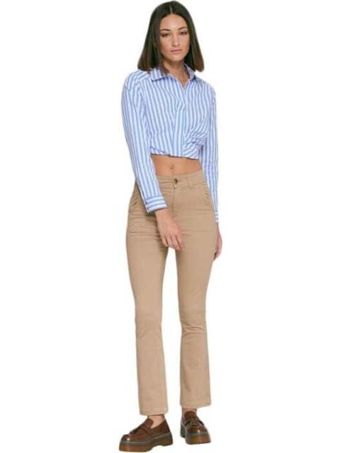 JEANS ACAMPANADO CINTURA ALTA BEIGE ATMOSPHERE DNM