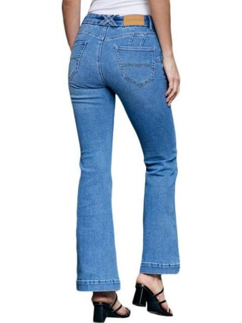 JEANS ACAMPANADO GRIS ATMOSPHERE DNM