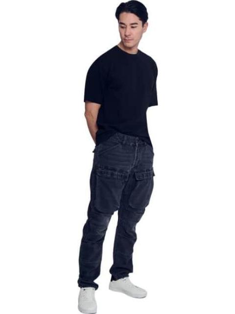 JEANS CARGO NEGRO HARD SODA