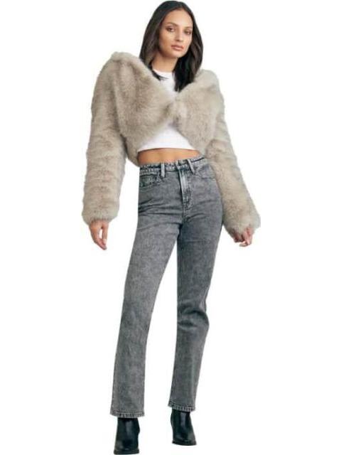 JEANS CINTURA SUPERALTA GRIS ATMOSPHERE DNM