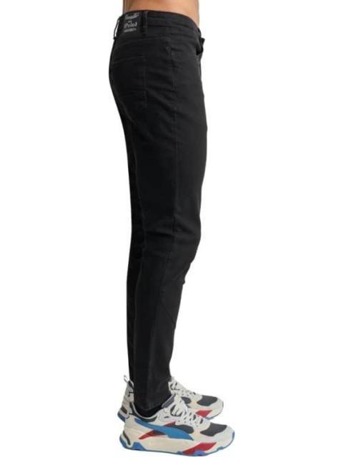JEANS CORTE SKINNY NEGRO HPC POLO