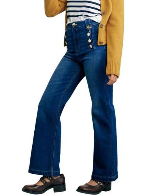 JEANS TERMICOS CINTURA ALTA AZUL INDIGO ATMOSPHERE DNM