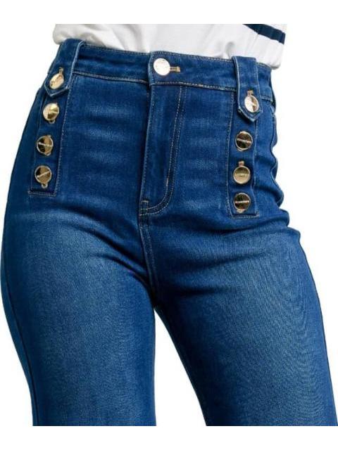 JEANS TERMICOS CINTURA ALTA AZUL INDIGO ATMOSPHERE DNM