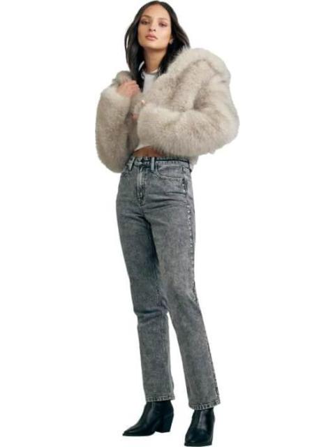 JEANS CINTURA SUPERALTA GRIS ATMOSPHERE DNM