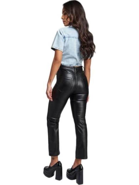 JEANS RECTOS CINTURA SUPERALTA NEGRO ATMOSPHERE DNM