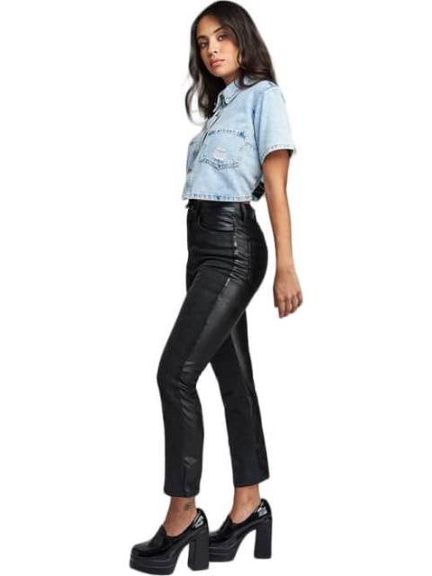 JEANS RECTOS CINTURA SUPERALTA NEGRO ATMOSPHERE DNM