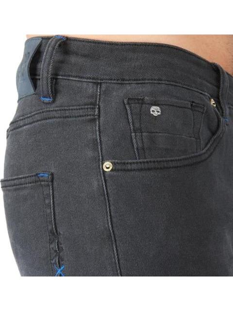 JEANS SLIM CINTURA REGULAR GRIS HARD SODA