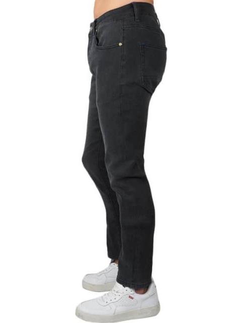 JEANS SLIM CINTURA REGULAR GRIS HARD SODA