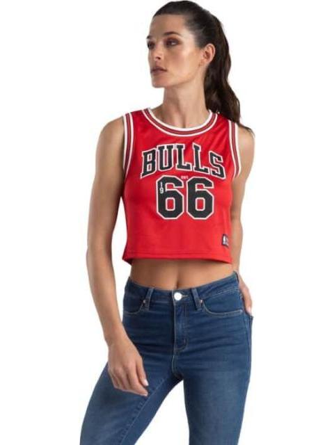 JERSEY BULLS ROJO NBA