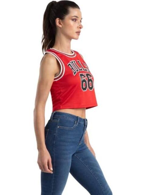 JERSEY BULLS ROJO NBA