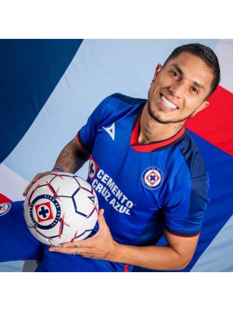 JERSEY CRUZ AZUL HOME 23 24 AZUL REY PIRMA