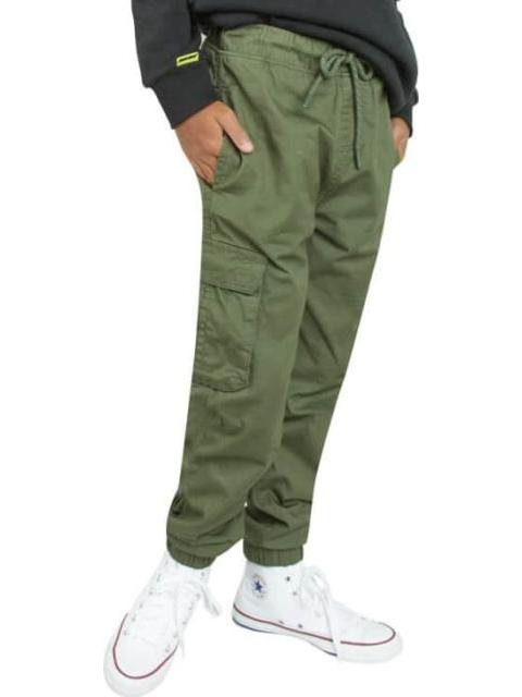JOGGER BOLSAS CARGO VERDE OLIVO NEXT CO