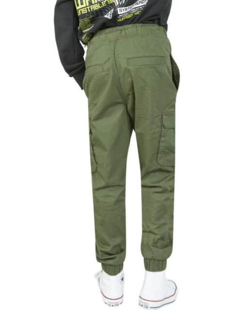 JOGGER BOLSAS CARGO VERDE OLIVO NEXT CO