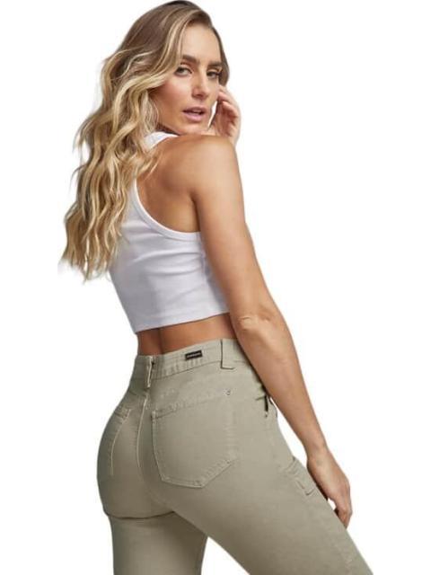 JOGGER CINTURA ALTA CAMEL SEVEN JEANS